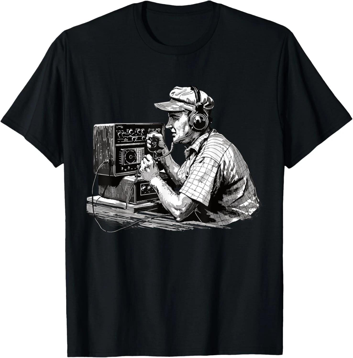 Proud Ham Radio Operators Saying - Ham Radio Operator Gift Unisex T-Shirt S