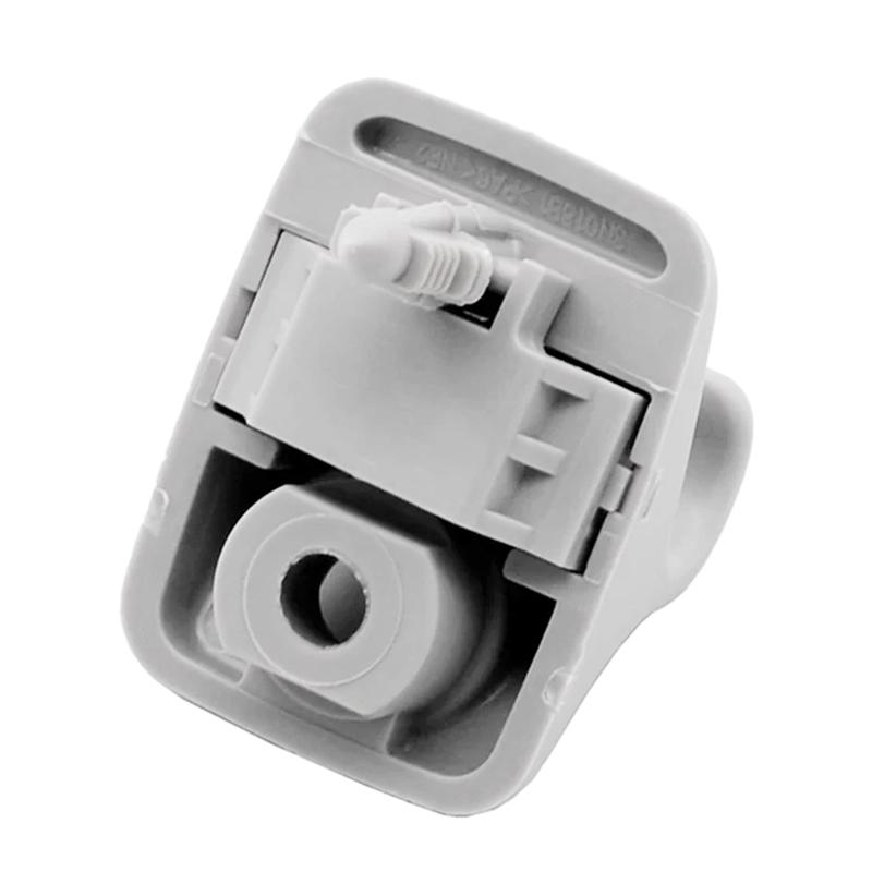 Portable 2 Piece Sun Visor Retainer Clip Sun Visor Fastener Gray Plastic For Hyundai Elantra MD Veloster ACCENT I30 Elantra 8523
