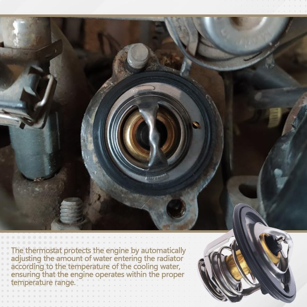 Car Thermostat, High Performance Thermostat, Automotive Replacement Engine Thermostats, Auto Engine Coolant Thermostat Compatible With Honda Civic