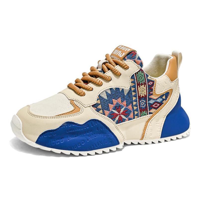 

Мужская обувь увеличивающая рост спортивная обувь мужская повседневная осенне-зимняя новая подростковая студенческая ретро шнуровка платформа папины кроссовки 44