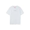 Li Ning Sports Basketball Collection T Shirts Men's White Crew Neck Moderate Straight Fit AHSR855-1