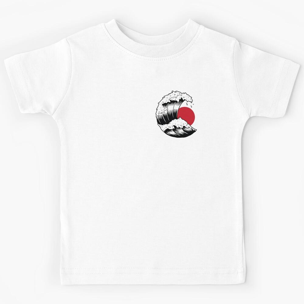 The Great Wave off Kanagawa Kids T-Shirt 140