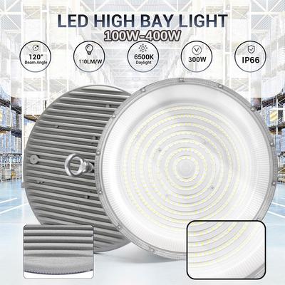 High Bay Light UFO LED Ceiling Light 85-265V Garage Lights Waterproof Workshop Lamp Super Bright Industrial Lighting For Factory