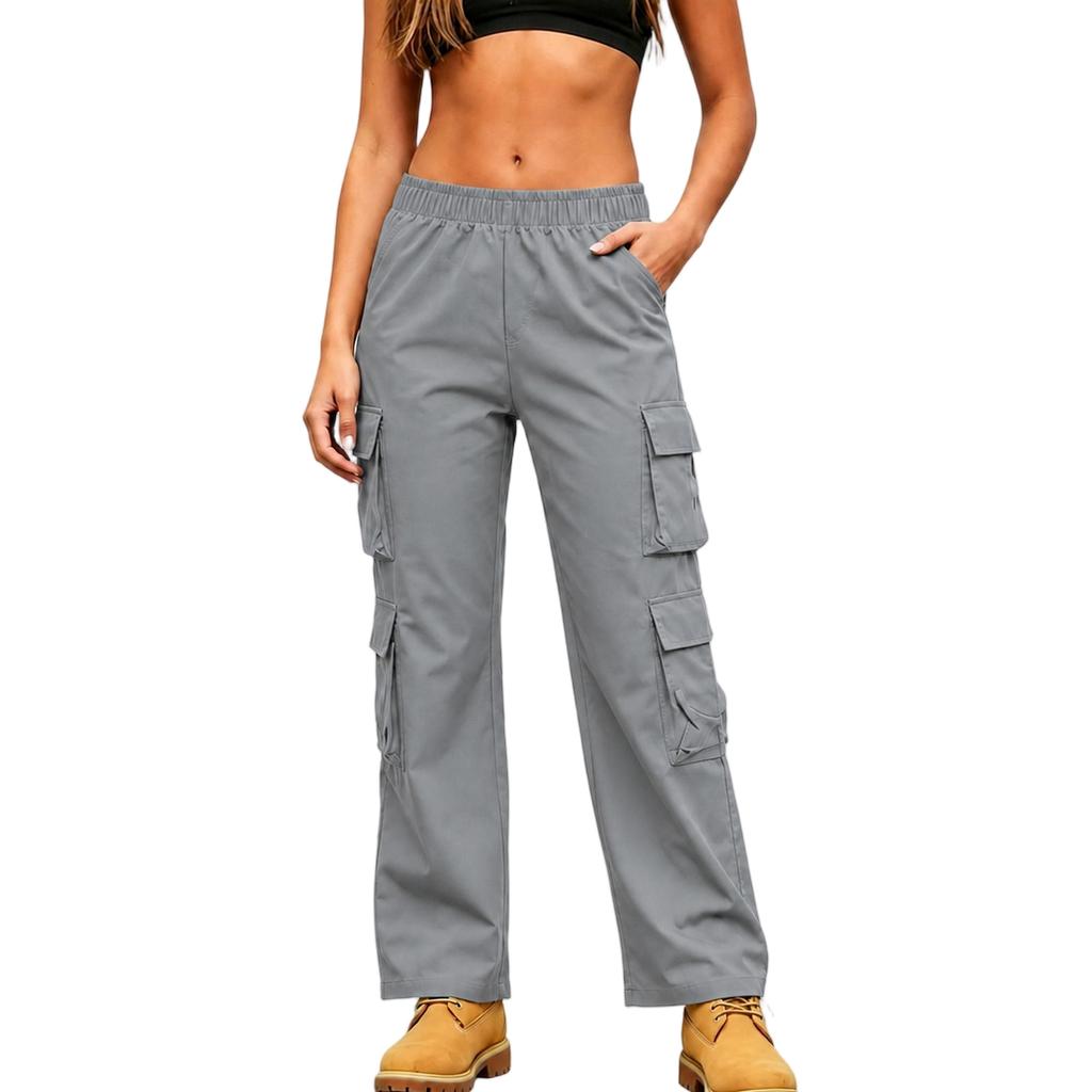 Women's Wide Leg Pants Loose Fit Camouflage Print Tie Waist Patchwork for Summer