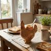 Chicken Shape Chicken Egg Holder Smooth Surface 3D Chick Egg Cup  Farmhouse Decor