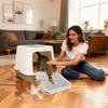 Kedi – Kediler için açık ve kapalı tuvaletler