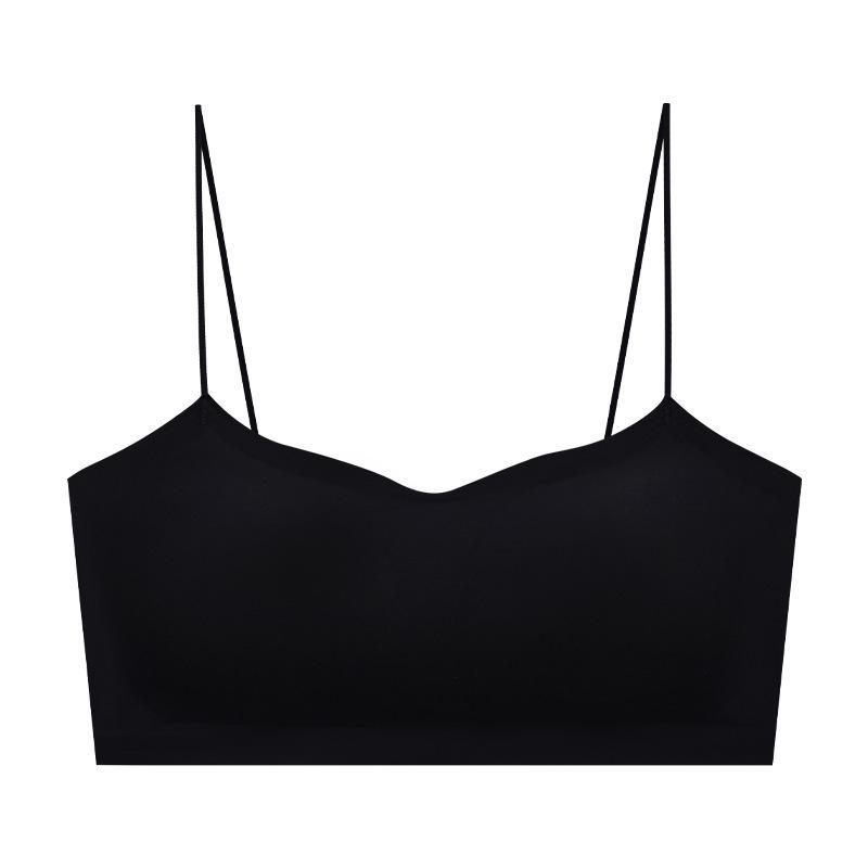 Yu Shuxin Invisible Backless Seamless Sports Bra - Women s One-Piece Thin Strapped Bandeau M (80-100 jin)