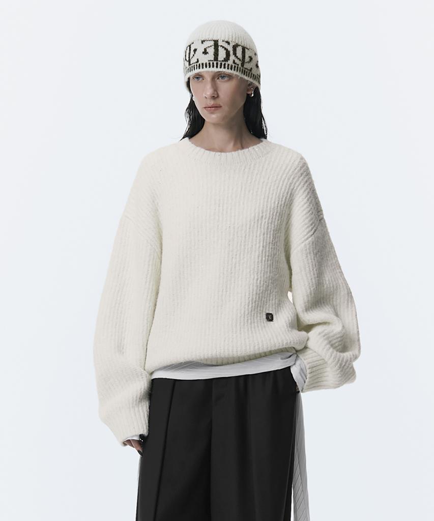 Teulimingbeodeu Spangle Knit Pullover [Ivory]