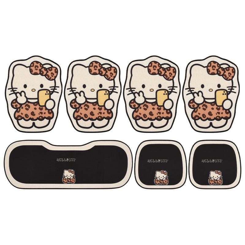 Hello Kitty Car Seat Cover Anti Slip Soft Seat Cushion Auto Chair Protector Pad Universal for Sedan Suv Pick-up Truck