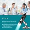 Adjustable 1600X 2MP 1080P 8 LED Digital Microscope Type-C/Micro USB Magnifier Electronic Stereo USB Endoscope For Phone PC