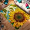 Van Gogh Sunflower Printed Pattern Carpet Living Room Decoration Home Decoration Carpet Colorful Flower Art Printing Rug