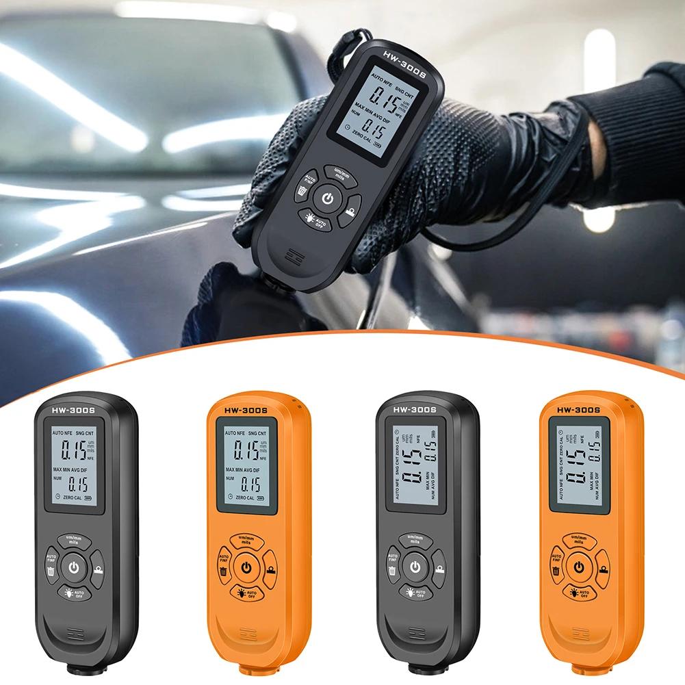 Automobile Film Thickness Meter 0-2000UM High-precision Digital LCD Car Paint Coating Thickness Tester Gauge