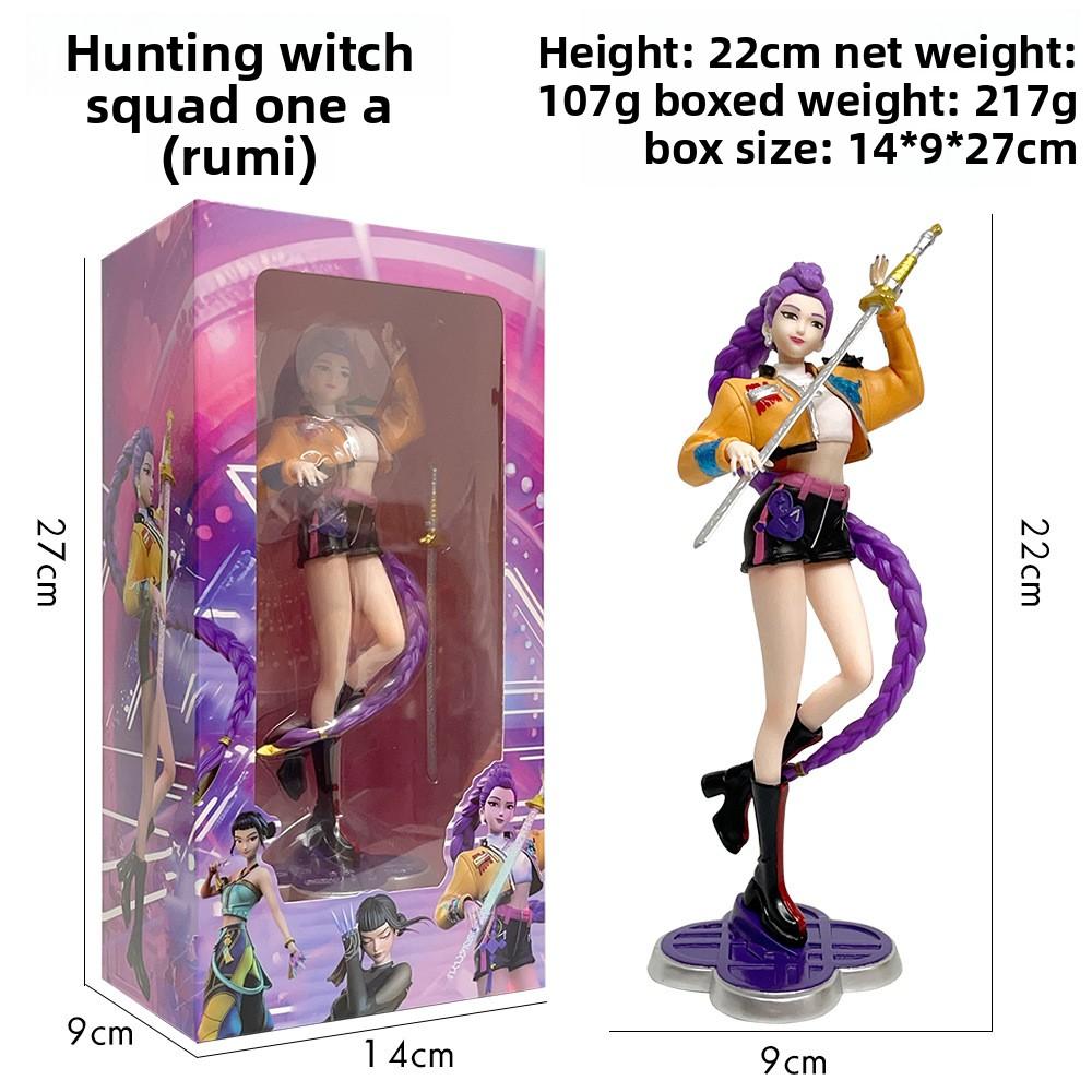 Witch Hunter Figure Model, Witch Hunter Blind Box Tide Play Doll Ornament