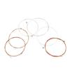 6 Pieces Steel Core Folk Guitar String Replacement Sets Acoustic Guitar Strings