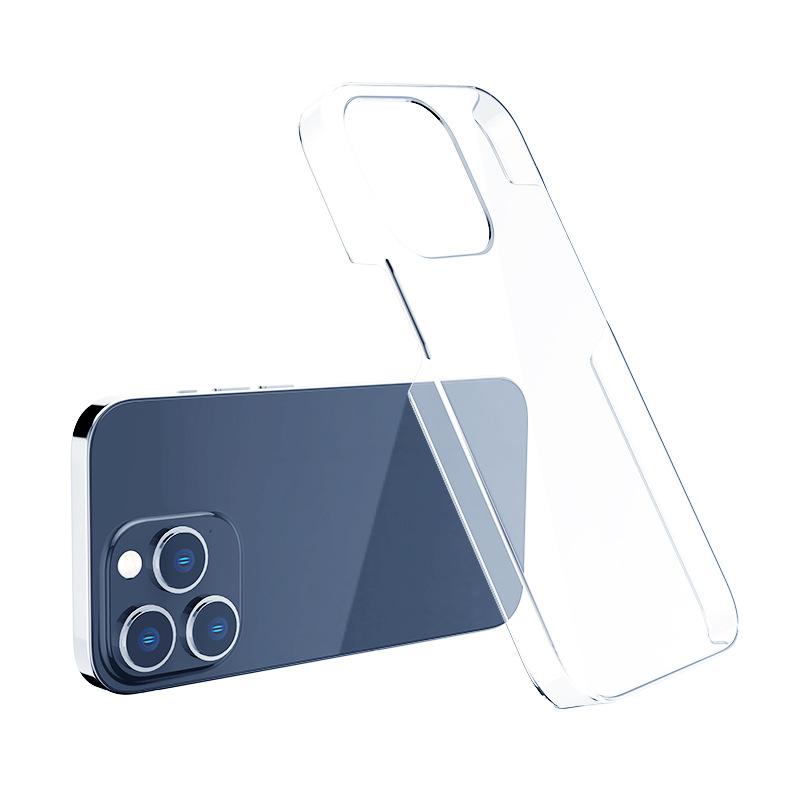 Adequado para Capa de Celular Iphone16, PC Transparente de Lado Único, Material Reciclado GRS Ecologicamente Correto, Capa Protetora Apple 15pro