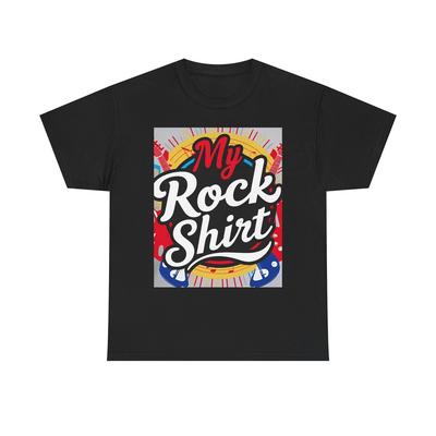 My Rock Shirt: Unisex Heavy Cotton Music Tee
