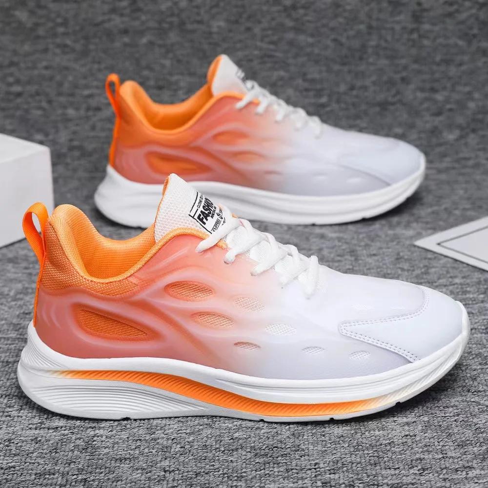 

Men Running Shoes Mesh Breathable Casual Walking Shoes Male Fashion Lightweight Sport Lace-Up Sneakers Zapatillas Homme 44