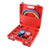 R134a Air Conditioner A C Manifold Gauge Set with 5ft Charging Hose Tool