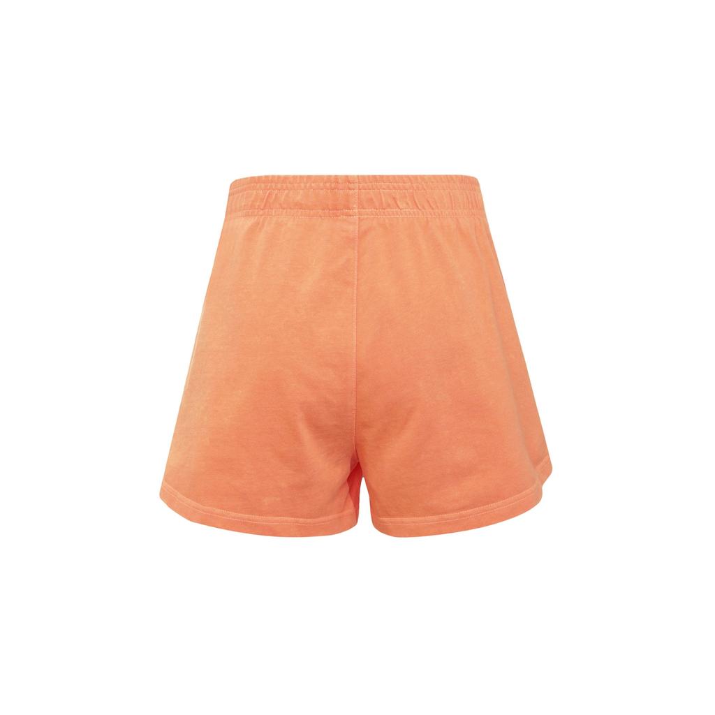 Nike Logo Print Elastic Straight Leg Shorts Women Shorts Orange CZ9858-858