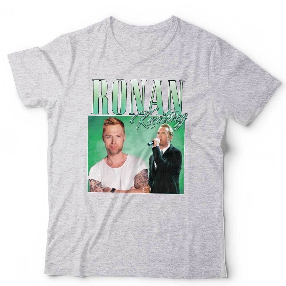 Ronan Keating T-shirt Uznanie Unisex Hołd Powrót Stag Hen Do Śmieszny