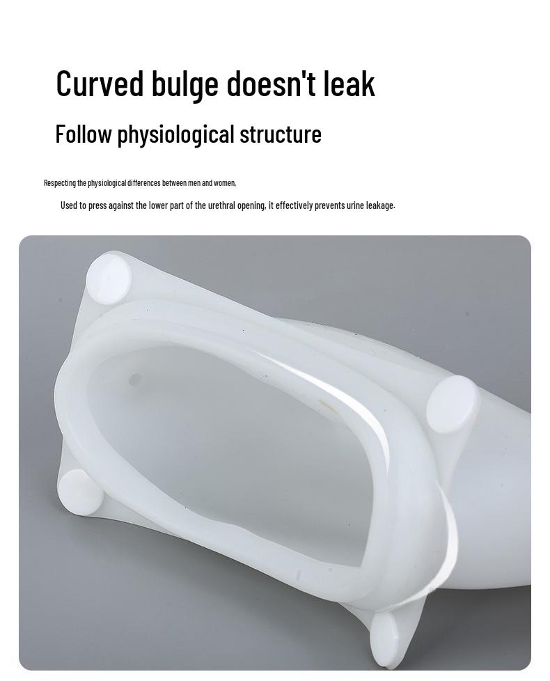 Leak-Proof Silicone Urine Collector for Men, Women & Elderly