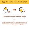Egg Storage Box Transparent Space Saving Egg Container with Individual Slots Smooth Sliding Drawer Egg Holder for Kitchen Refrigerator