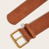 Trendy Pin Buckle Waistband Luxury Design Business Waist Strap Retro Trouser Dress Belts  For Women