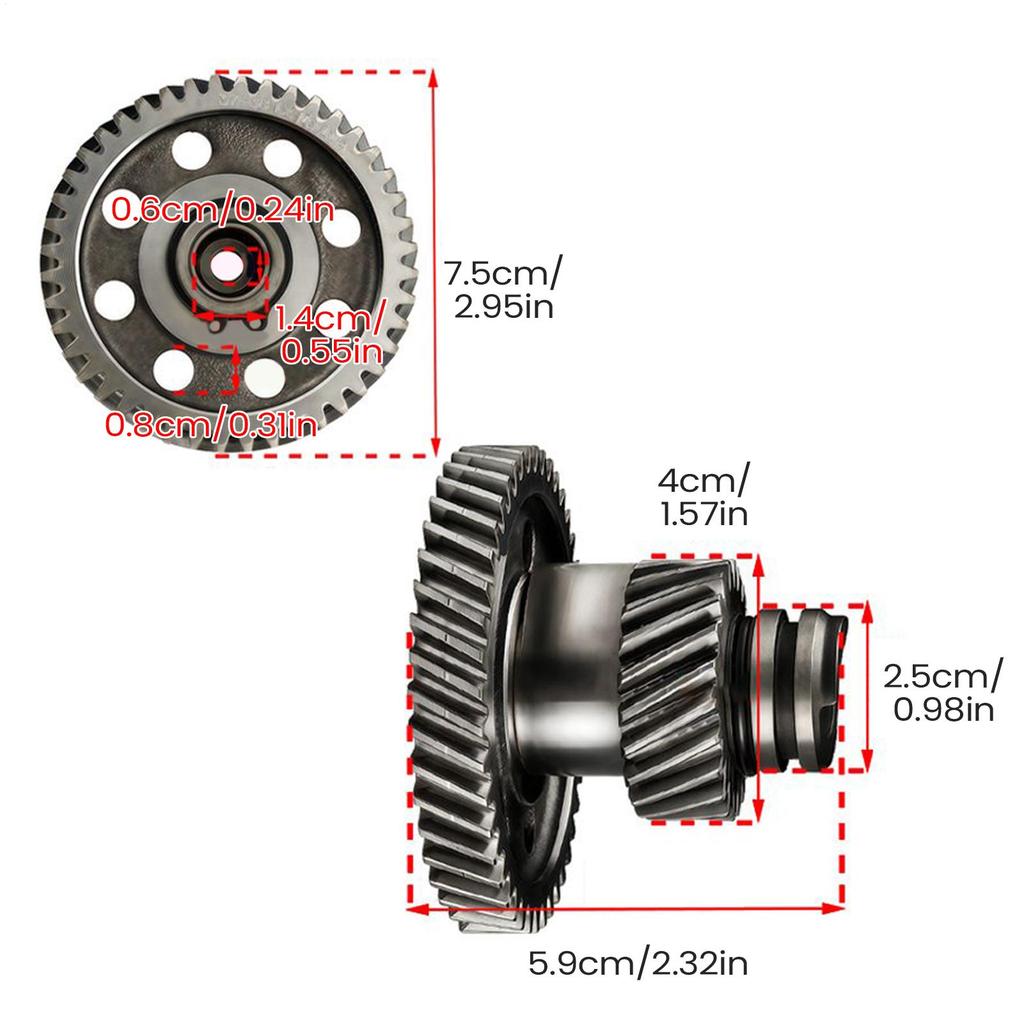 For Motorcycles Motorcycle Engine Parts Camshaft Gear For Motorcycle Professional Engine Component For Motorbike Garage Outdoors