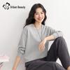 Women's Round Neck Loose Fit Sweatshirt
