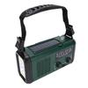 Solar-Kurbelradio 10000mAh Akku AM FM NOAA Wetterradio mit Leselicht Taschenlampe für Notfälle Outdoor