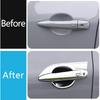Car Accessories Fit for Nissan New Rogue 2021 2022 2023 2024 2025 2026 Exterior Door Handle Bowl Cover Trim (Chrome) 4PCS ABS