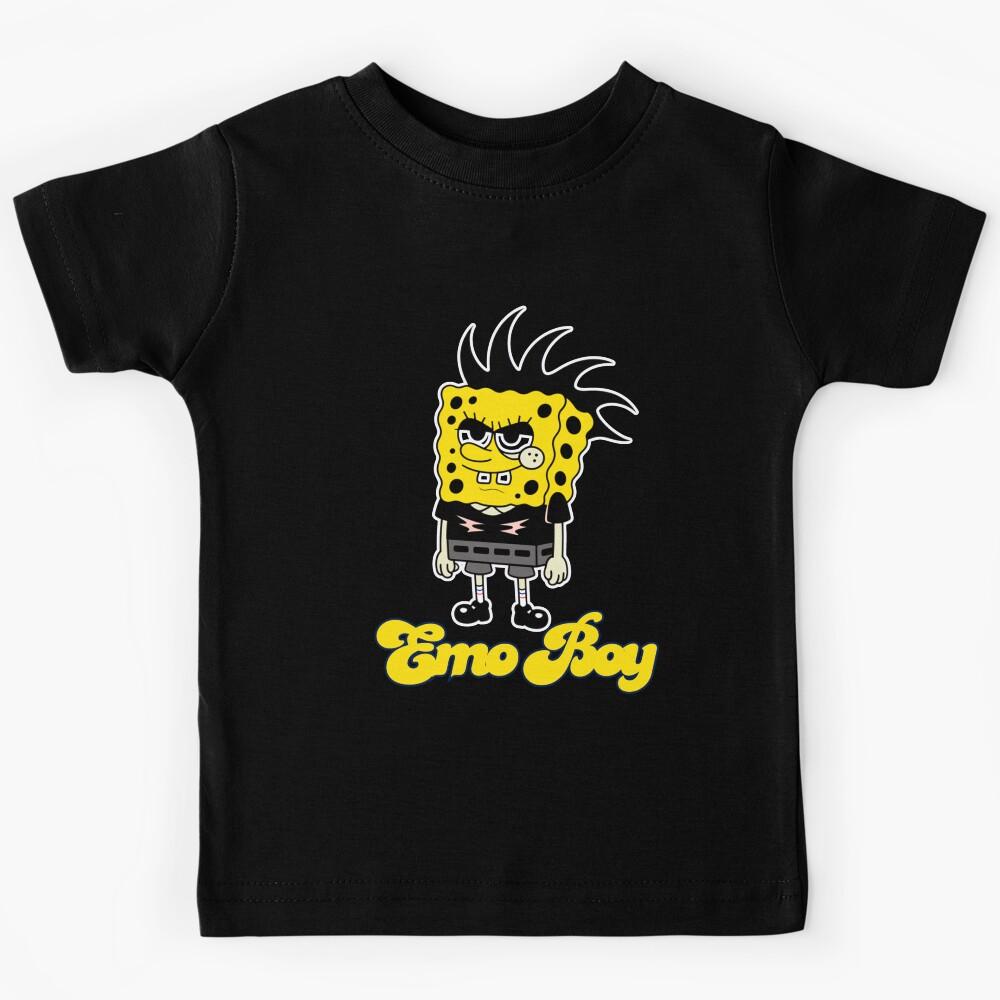 Emo Spongebob Kids T-Shirt 150