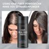Haarfaserpulver Perspektiveffekt Haarverdichtung Haarfaser dickes Haar Haarschönheitspulver Haaransatzersatz Perückenpulver