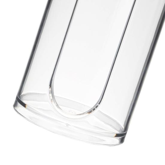 Stojan na papírové kelímky Opakovaně použitelný velkokapacitní průhledný jednorázový zásobník na papírové kelímky Potřeby pro domácnost