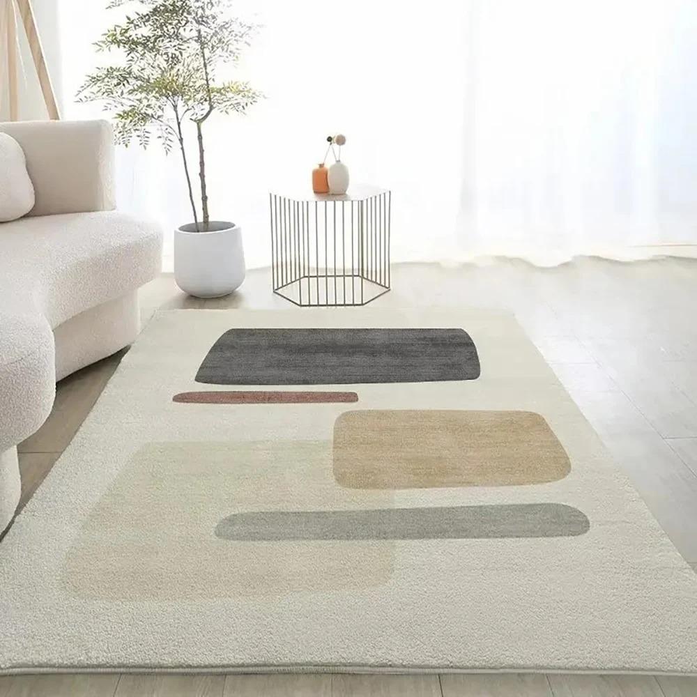 Nordic Minimalist Style Rug Carpet For Bedroom Living Room Home Sofa Decoration Large Decor Floor Mat Gift Washable Rug