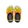 Pokémon X Crocs EVA Classic Clog Beach Clogs Unisex Black Yellow Orange 207761-0C4