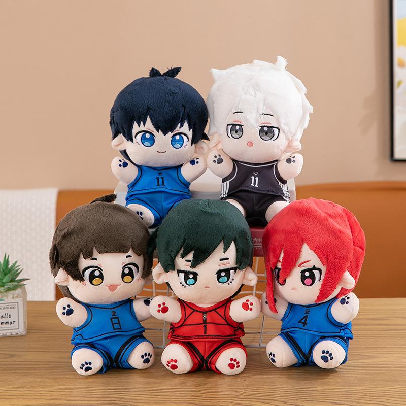 Dessin Animé BLUE LOCK Anime Mignon Bachira Meguru Isagi Yoichi Poupée Jouets pour Enfants Cadeau