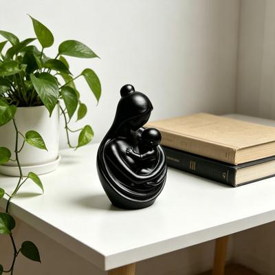 Regali per Neo Mamma Scultura Astratta Madre e Bambino Stampata in 3D per Asilo Nido Stanza dei Bambini Arredamento per la Casa Articoli per Baby Shower