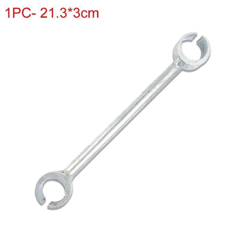 Door Hinge Gap Adjusting Wrench Double Head Door Hinge Repair Spanner Hinges Repair Wrenches Hand Tools Spanners for Round Bolt