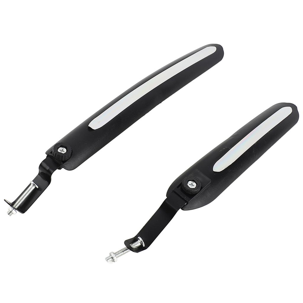 1 Ζεύγος Μπροστινό Πίσω Βουνού Δρόμου Ποδηλάτου NaΦτερό Λασπωτήρας Σετ Λασπωτήρων (λευκό)