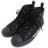 Pristine High Cut Sneakers B23 Oblique Logo Black Mens 43 3SH126ZSA H969 Used