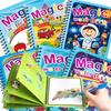 Reusable Magic Drawing Book For Kids With Pen Montessori Early Education Water Coloring Toy For Children Gift Water Drawing Book
