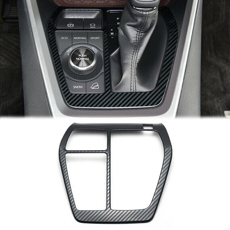 For Toyota RAV4 - Carbon Fiber Front Interior Gear Shift Panel Cover