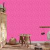 Wallpaper Geometric pattern purple and powder pink 50x1000