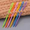 Sewing Tools Knitting Needle Safety Pin Plastic Household Knitting Crochet Markers Locking Stitch Needle Clip Marking Rings TMZ