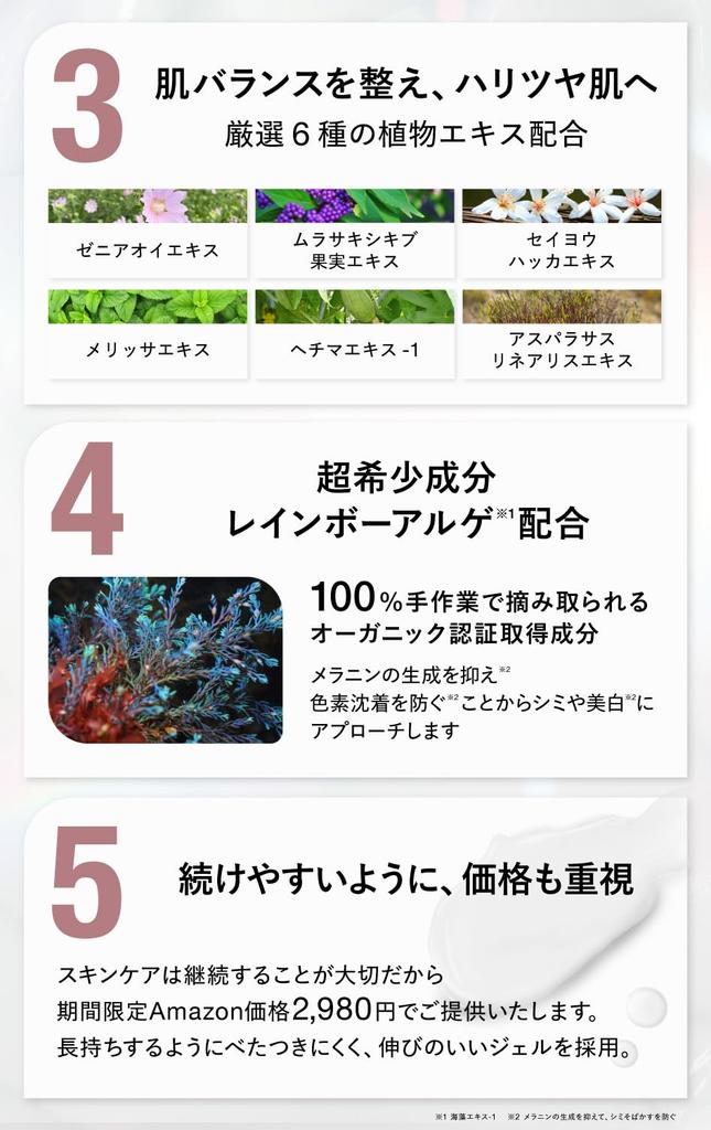 Gel for Age and Highly Concentrated Glycyrrhizic Tranexamic Hyaluronic and Human Gel and Approximately Month Quasi-drug All-in-One Whitening, Spots,