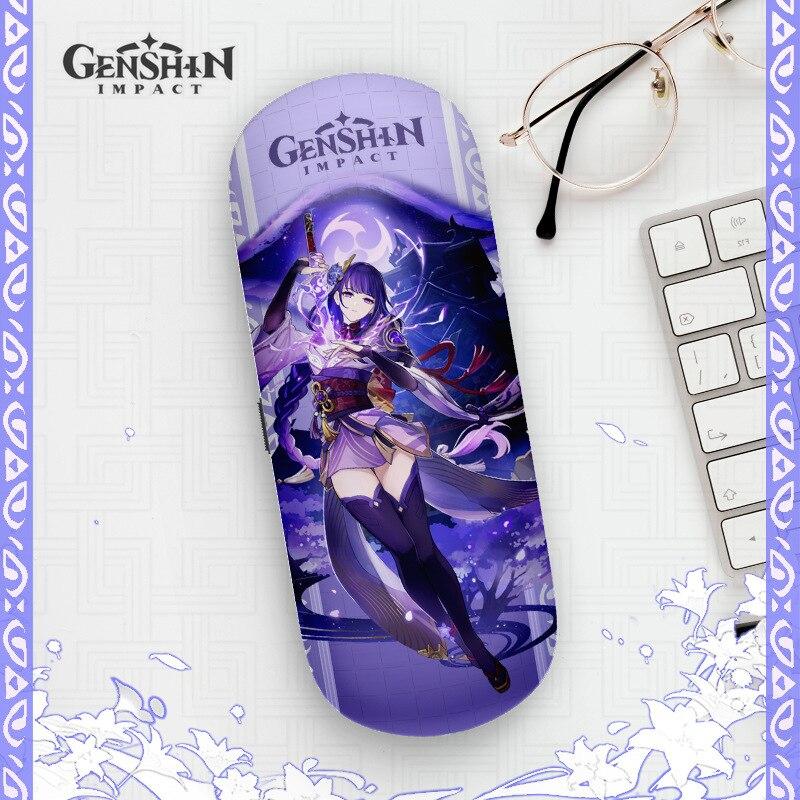 

Чехол для очков Genshin Impact в стиле аниме для косплея Xiao Zhongli HuTao Klee Venti Tartaglia, коллекция подарков для фанатов