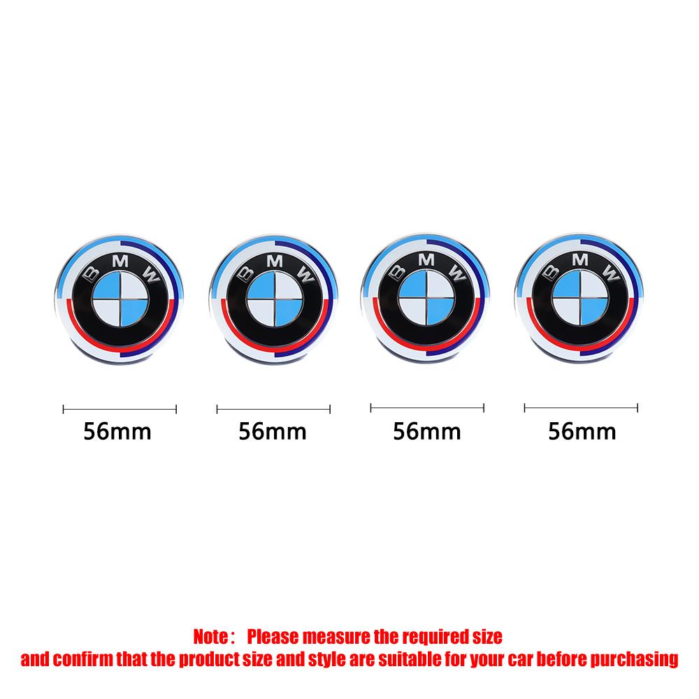4PCS 56/68mm Auto Hub Caps Car Wheel Center Covers For BMW 3 5 7 Series M M3 M5 M6 F01 F20 F10 X5 Hubcaps Decoration Accessories