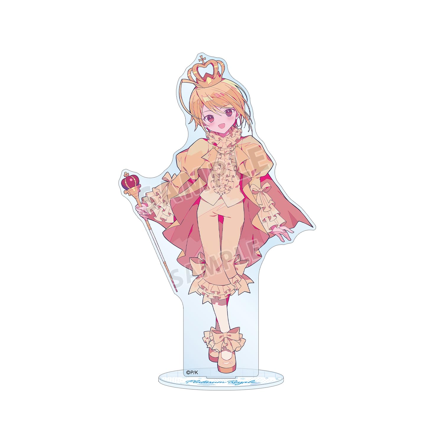 Shugo Chara Yumenouchi Illustration Platinum Royale Character Ver. Big Acrylic Stand