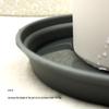 Sun-Resistant Resin Succulent Pot Tray - Deep Round Water Storage Plastic Base